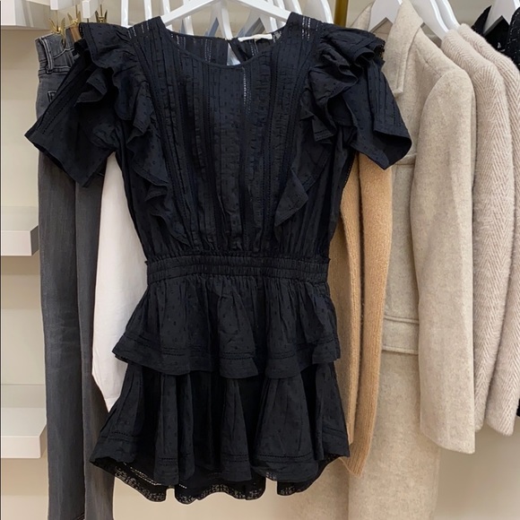 LoveShackFancy Dresses & Skirts - Natasha dress black nwt